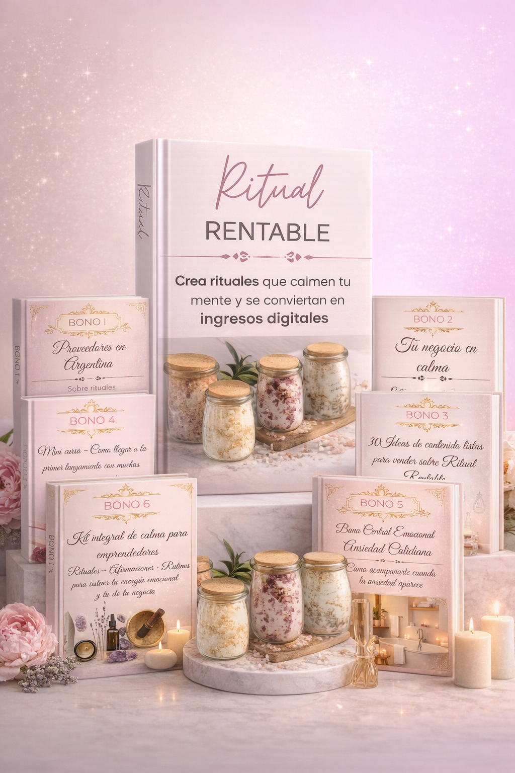 Ritual Rentable: Guía digital para emprender con tus propias sales de baño